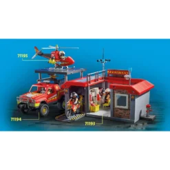 PLAYMOBIL City Action Brandweerkazerne 71193 -Gelukkige Speelgoedwinkel 1994345 95638cab