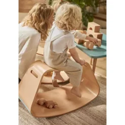 Wobbel Big Up Met Vilt - Lucht Blauw -Gelukkige Speelgoedwinkel aubfor wobbel up met vilt bosgroen ilovespeelgoed8 1 2 1 1