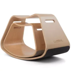 Wobbel Big Up Met Vilt - Babymuis Donkergrijs -Gelukkige Speelgoedwinkel aupbm wobbel up met vilt babymuis lichtgrijs ilovespeelgoed.nl 1