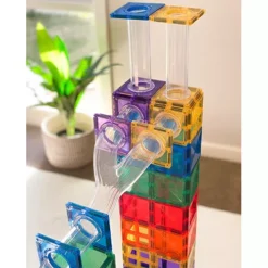 Connetix Magnetische Tegels Knikkerbaan - 92st -Gelukkige Speelgoedwinkel connetix knikkerbaan 92st 7