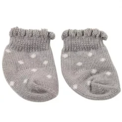 Götz Poppensokjes Grijs-wit - S, M, L En Xl