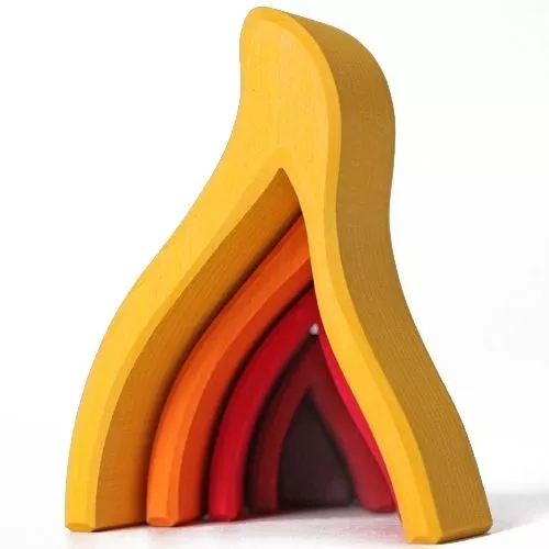 Grimm's Vormenset Element Vuur - Klein 7 Grimm's Vormenset Element Vuur - Klein - Afbeelding 7