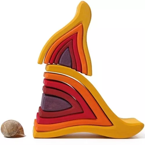 Grimm's Vormenset Element Vuur - Klein 6 Grimm's Vormenset Element Vuur - Klein - Afbeelding 6