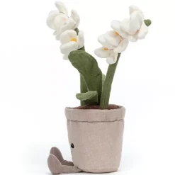 Jellycat Amuseable Knuffelorchidee Wit - 27 Cm 6 Jellycat Amuseable Knuffelorchidee Wit - 27 Cm -Gelukkige Speelgoedwinkel jellycat amuseable knuffelorchidee wit 27 cm 3