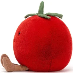 Jellycat Amuseable Knuffeltomaat - 17 Cm -Gelukkige Speelgoedwinkel jellycat amuseable knuffeltomaat 17 cm 3