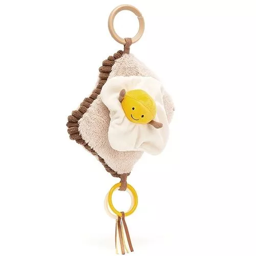 Jellycat Amuseables Activiteitenknuffel Omelet Op Brood - 17 Cm 1 Jellycat Amuseables Activiteitenknuffel Omelet Op Brood - 17 Cm