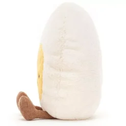 Jellycat Amuseables Knuffel Gekookt Ei - 23 Cm -Gelukkige Speelgoedwinkel jellycat knuffe gekookt ei 23 cm1