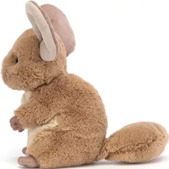 Jellycat Knuffelchinchilla Chandler - 16 Cm -Gelukkige Speelgoedwinkel jellycat knuffelchinchilla chandler 16 cm 3