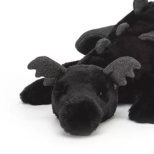 Jellycat Knuffeldraak Onyx - 66 Cm 2 Jellycat Knuffeldraak Onyx - 66 Cm - Afbeelding 2