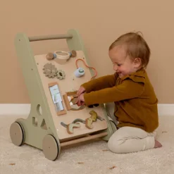 Little Dutch Activiteiten Loopwagen Little Goose -Gelukkige Speelgoedwinkel ld7072 babywalker little goose 9
