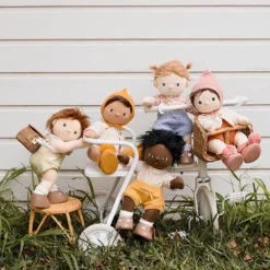 Olli Ella Dinkum Dolls Poppenfietszitje Bring-me -Gelukkige Speelgoedwinkel olli ella dinkum dolls fietszitje bring me 12