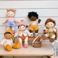 Olli Ella Dinkum Dolls Poppenfietszitje Bring-me -Gelukkige Speelgoedwinkel olli ella dinkum dolls fietszitje bring me 7