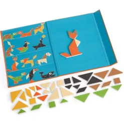 Scratch Europe Magneetboek Edulogic Tangram - Dieren