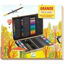 Djeco Tekendoos Kleuren - 78st -Gelukkige Speelgoedwinkel tekendoos2