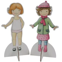 Tiger Tribe Aankleedpoppen - Vintage 6 Tiger Tribe Aankleedpoppen - Vintage -Gelukkige Speelgoedwinkel tiger tribe paper dolls kit vintage 3760220 4